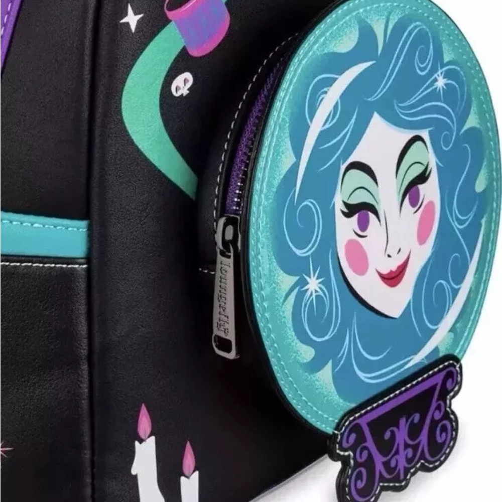 Disney Haunted Mansion Loungefly Mini Backpack - Picture 3 of 5